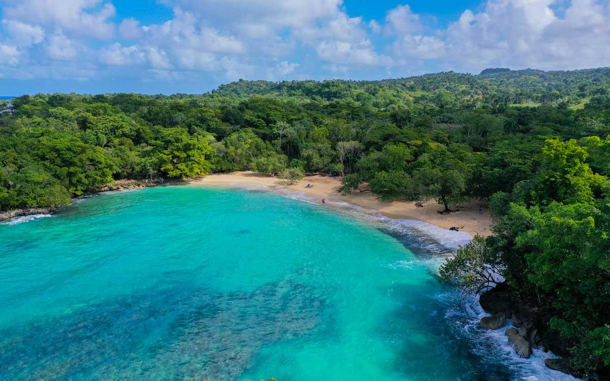 Caletón beach in Rio San Juan.